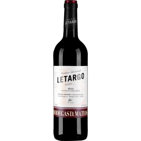 Bodegas D. Mateos Letargo Reserva Rioja DOC
