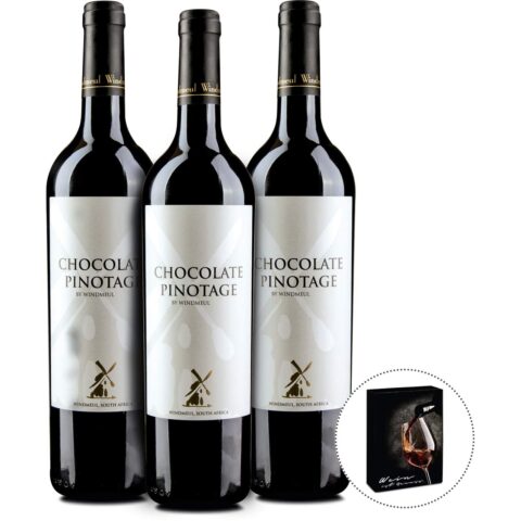 3er Wein-Geschenkbox Chocolate Pinotage by Windmeul
