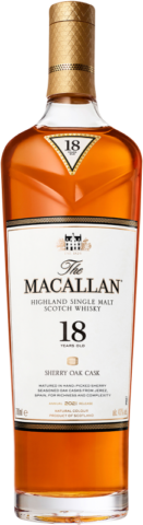 The Macallan Sherry Oak Cask 18 years