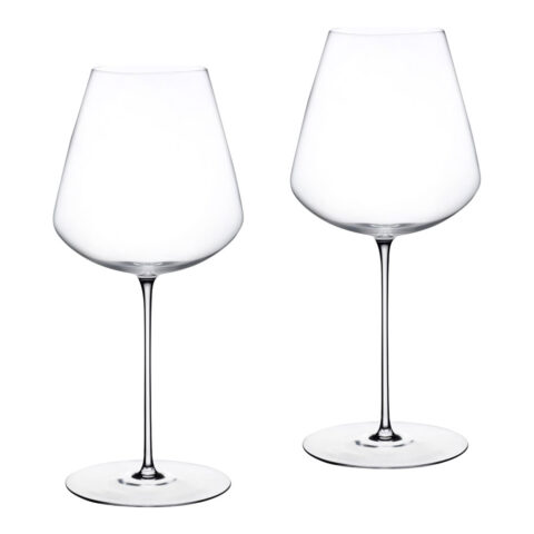 Nude Stem Zero Elegant Rotweinglas Medium 2er Set