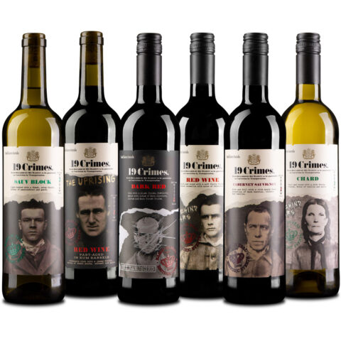 6er Probierpaket 19 Crimes Weine