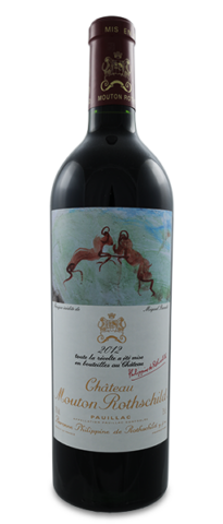 2012 Château Mouton Rothschild  Etikett: Miguel Barceló