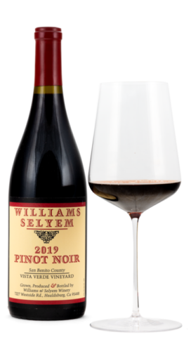 2019 Williams Selyem Vista Verde Vineyard Pinot Noir