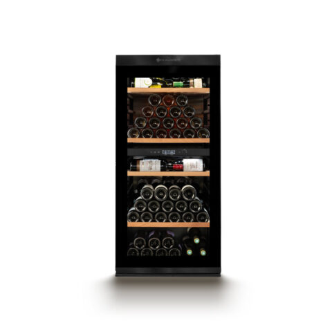 MILLESIME140DB – 2-Zonen Lager-Weinkühlschrank für 138 Flaschen